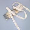 Two-Color 2.2Cm Cotton Thread Lace Live Stream Fashion Clothing Accessories White Ribbon Lace Accessories