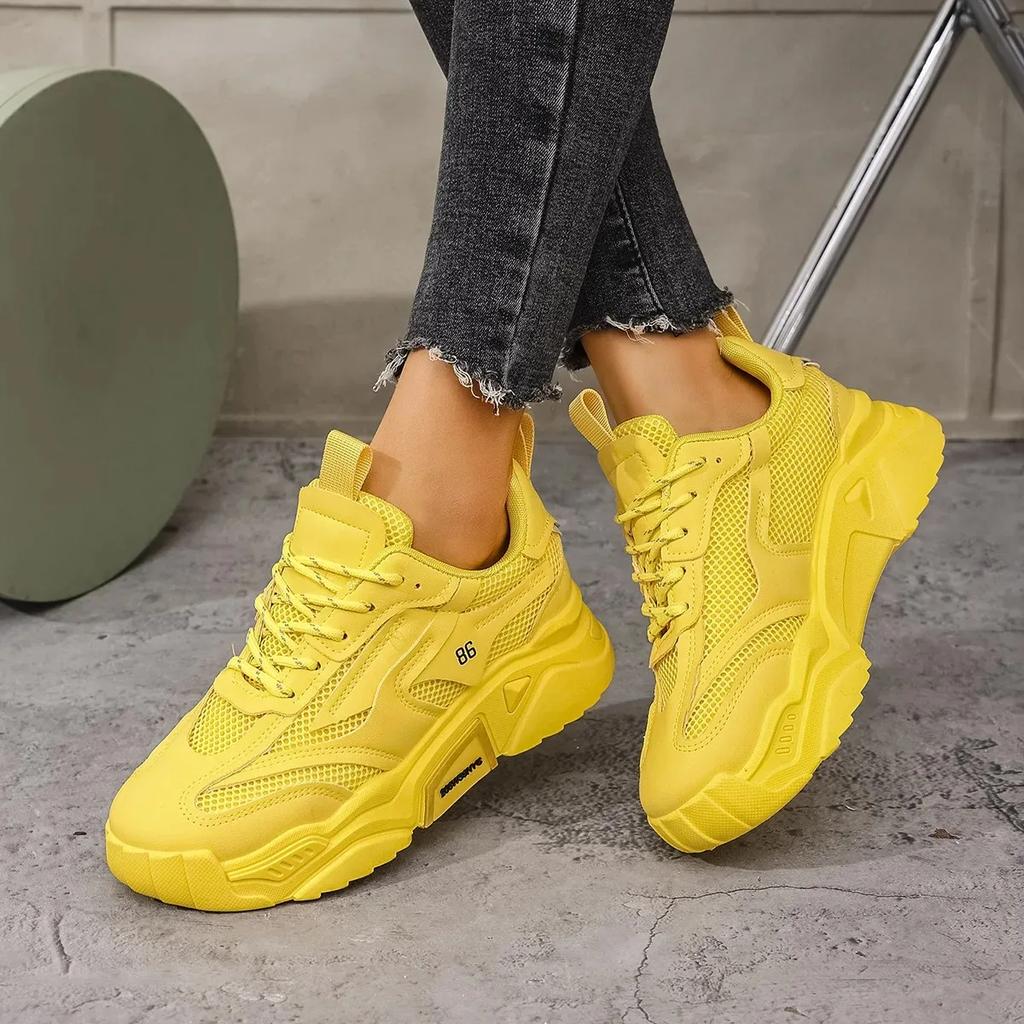 Summer Women Platform Shoes Casual Sports Shoes Versatile Soft Bottom Breathable Running Shoes Sneakers Women Zapatos De Mujer