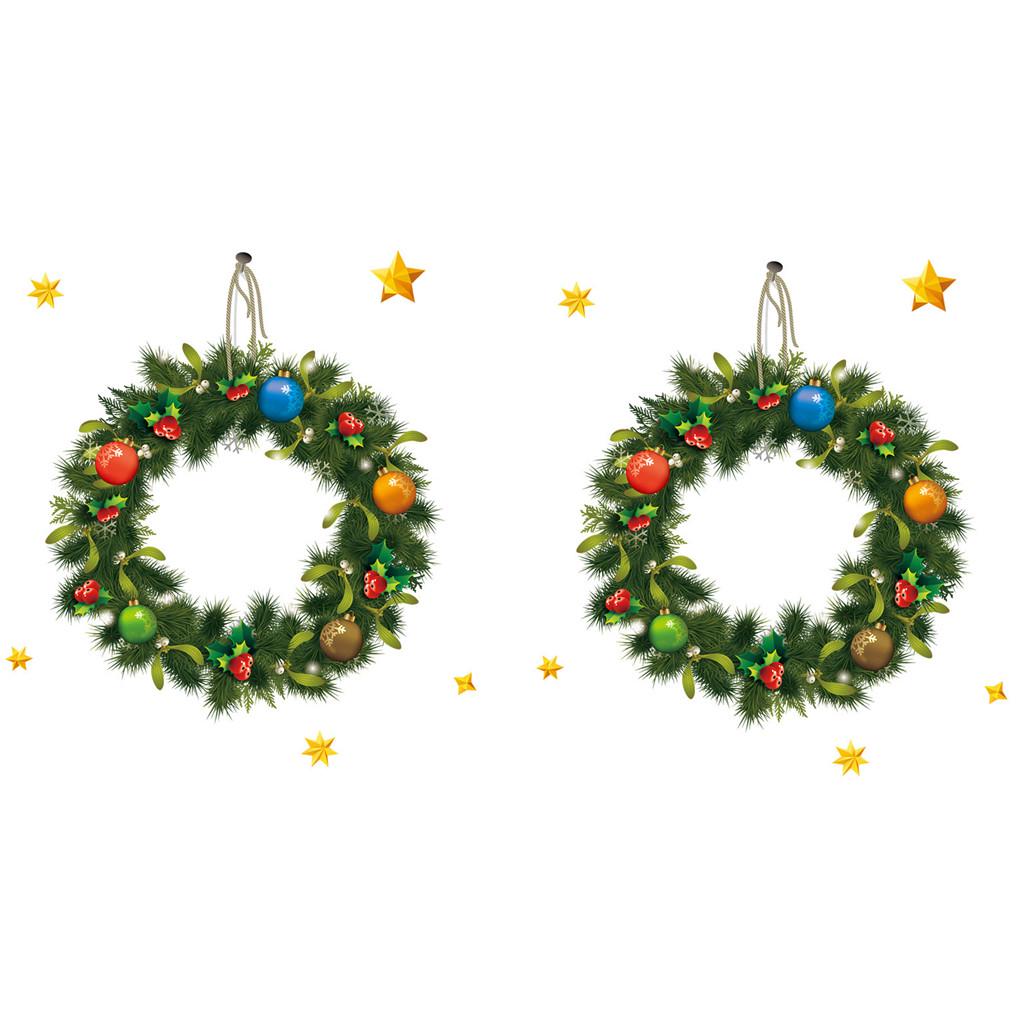 Veselé Vánoce Window Wall Sticker Decoration Decor Home Decor