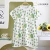 Baby Summer Thin Sleeping Bag, Children's Anti-Kick Sleeping Robe, Air-Conditioning Clothing, Baby Ice Silk One-Piece Crawling Suit, Pajamas