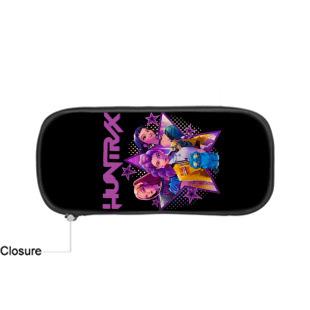 Huntrix Kpop Printing Peripheral Soft Pencil Bag Witch Hunter School Student Pencil Stationery Case
