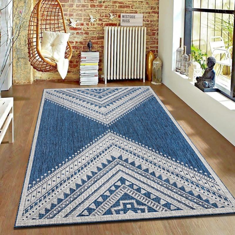 

Colorful Geometric Abstract Pattern Carpets Suitable for Living Room Multiple Colors Designs Available Home Decoration 40x60cm