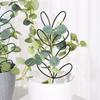 Frame Potted Ornament Plant Trellis Garden Arrangement Leaf Shape Bracket Vine Climbing Support