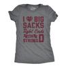 Funny Football Innuendo T-Shirt, Big Sacks, Tight Ends