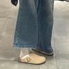 Zapatillas de Verano Retro para Mujer Birkenstock sin Cierre y de Punta Cerrada con Suela Gruesa