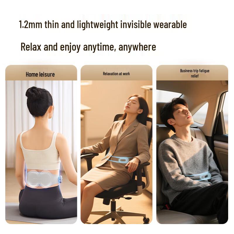 J.Jingdong Smart Portable EMS Waist Massager with Heat CN Plug (adapter Included)