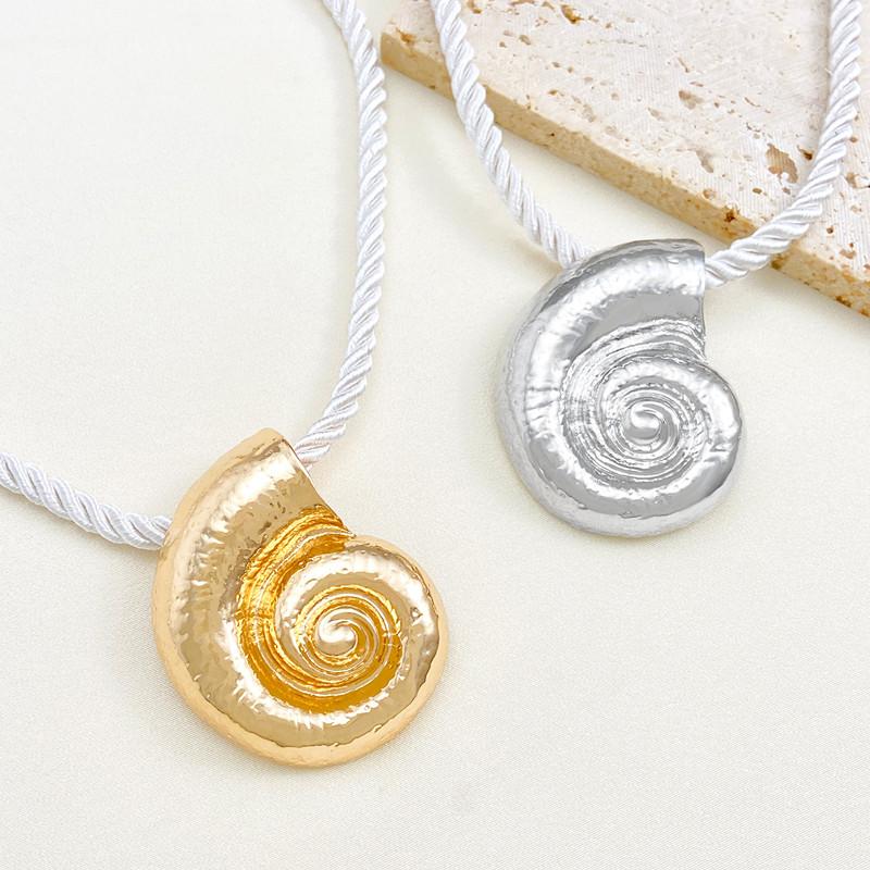 Punk Boho Big Conch Snail Stud Earrings for Women Trendy Unique Chunky Piercing Vacation Accessories Birthday Anniversary Gifts