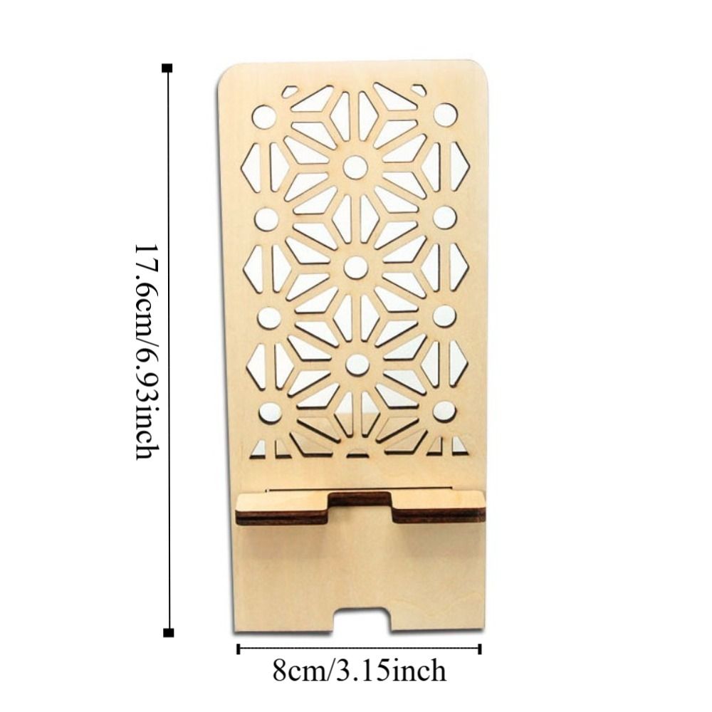 with Charging Port Desktop Phone Holder Wood Cellphone Standing Home Decor Stand Bracket  Home