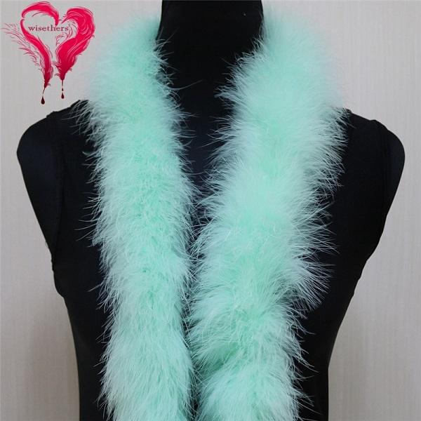 DIY 2 Meters Fluffy Natural Turkey Marabou Feather Boa for Wedding Party Decoration Feathers Shawl Scarf DIY Dress Sewing Crafts