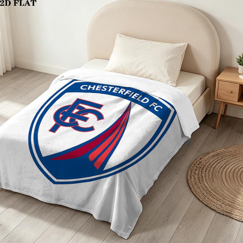 1PC Chesterfield Fcc Patterned Flannel Blanket Suitable For All Seasons For Home Decor Warmth And Comfort Gifts Holiday Present