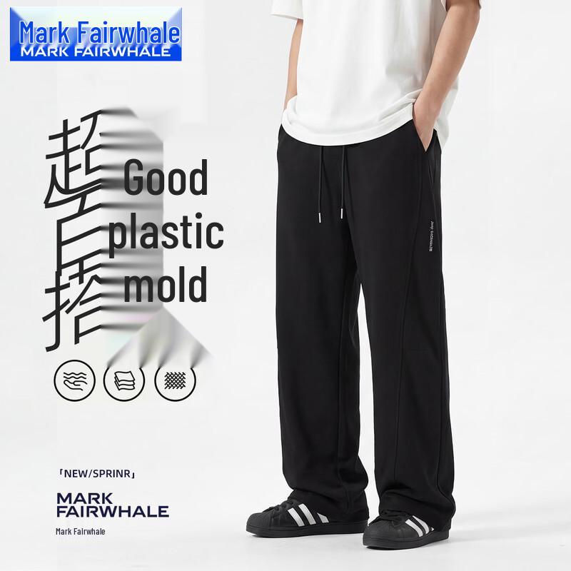 

MARK FAIRWHALE Men s Loose Straight Casual Pants M