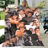 The Vampire Diaries Damon Salvatore Decken warme Flanelldecken Picknickdecke Heimreise Decke Bettwäsche Geburtstagsgeschenk