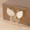 Elegant Women Lapel Pins Retro Style Safety Pins Clothing  Accessories Butterfly Brooches  Girl