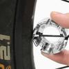 8 in 1 Bicycle Spoke Wrench Tool, Steel Spoke Nipple Key for Wheel Truing Fit for Road Bike MTB Mountain Bicycle Maintenance
