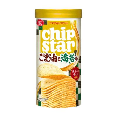 YBC Chip Star S Sesame Oil and Seaweed Flavor 45g X 8 Pieces