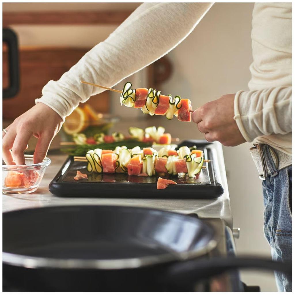 IKEA Hemlagad Non-stick Frying Pan, Black, 28cm (m70580897)