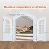 Porta para Gatos Yousheng Retrô Estilo Francês Fechadura para Porta de Gato Porta Dupla Travável Instalação Fácil Porta para Animais de Estimação para Gatos de Tamanho Médio