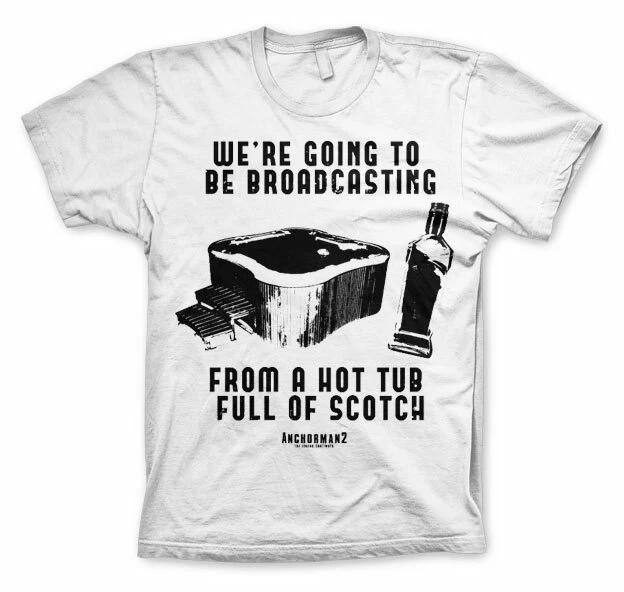 

Licensed Anchorman - Hot Scotch Tube Large & Large 3XL, 4XL, 5XL T-Shirt- L