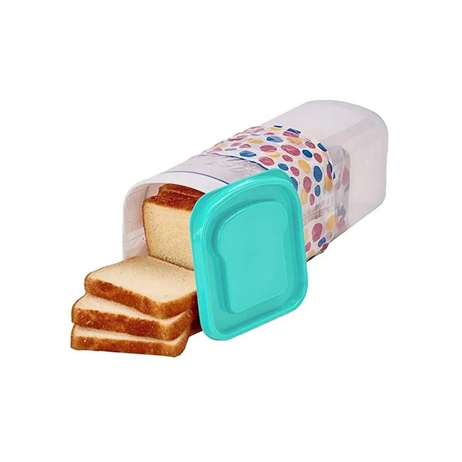 

Bread Storage Box Large Capacity Plastic Bread Keeper Container with Lid for Kitchen Countertop and Pantry Use Durable and Easy to Clean one size