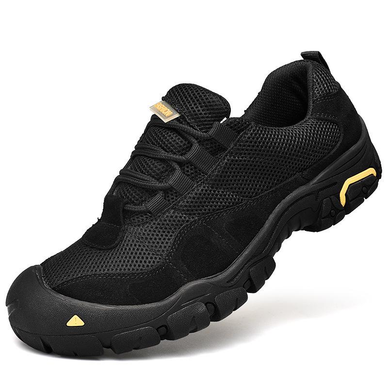 Men's Wear-resistant Low-top Hiking & Climbing Shoes - Large Sizes Available