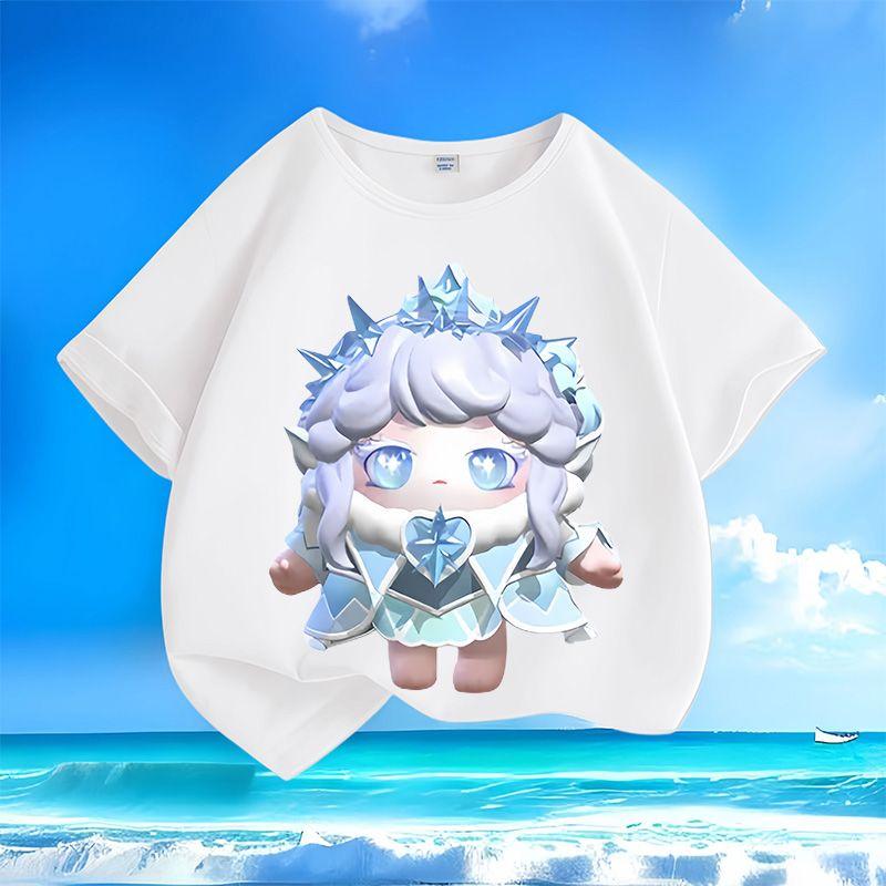 Children's Egg Doll Party Top, Summer Loose Top for Boys and Girls