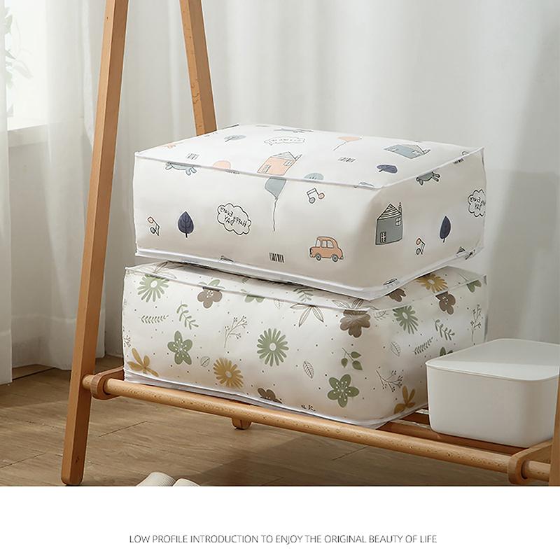 Wardrobe Organizer Large Capacity Quilt Storage Bag Clothing Box Bedding Container Fabric Dustproof Storage Bags