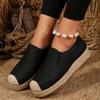 Fisherman Shoes Comfortable Flat Women's Single Shoes Casual One Stirrup Loafers Cloth Shoes