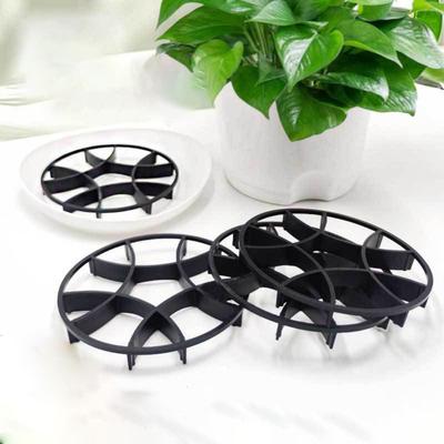 New Plastic Flower Pot Holder Breathable Anti Rot Root Flower Tray Anti Water Ventilation Pad Home