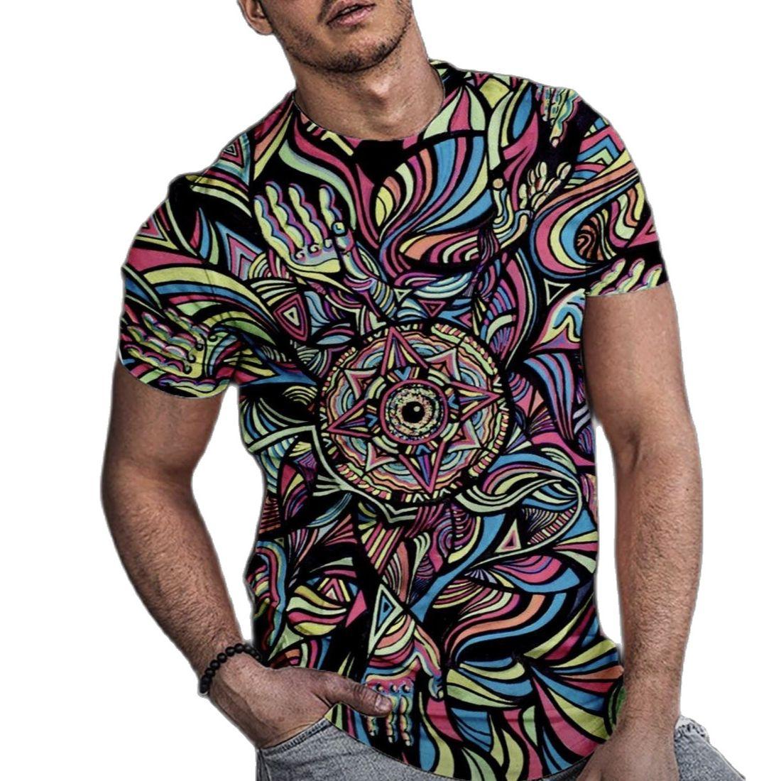 

Винтажная футболка Ктулху для мужчин, мужская футболка ужасов с 3D-принтом, круглый вырез, короткий рукав, свободные топы, футболка Homme Camiseta 6XL