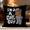 Hot CChill Guyew Cushion Cover Soft Washable Pillow Case Multi-Scene for Couch Bed Travel Office Use