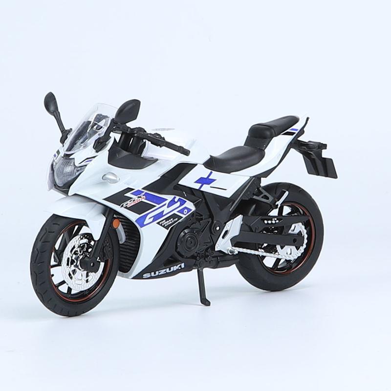 1/12 Suzuki GSX-250R Legierung Rennmotorrad Modell Simulation Druckguss Metall Wettbewerb Motorrad Modell Sammlung Kind Spielzeug Geschenk