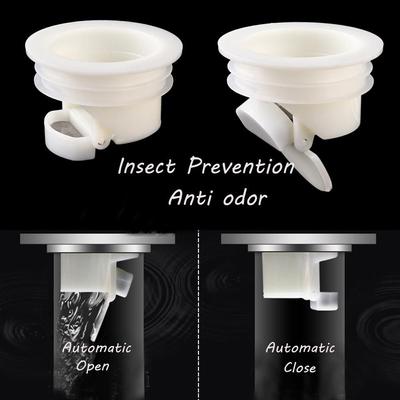 Insect Prevention Shower Drainer Sewer Seal One Way Valve Anti Odor Floor Drain Drain Cover