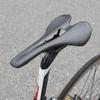 GORIX Carbon Saddle for Road Bikes, Lightweight, Perforated, 3K Carbon Fiber/Carbon Rails, Matte Black, Suitable for Cross Bikes, MTBs, and Hill Climb