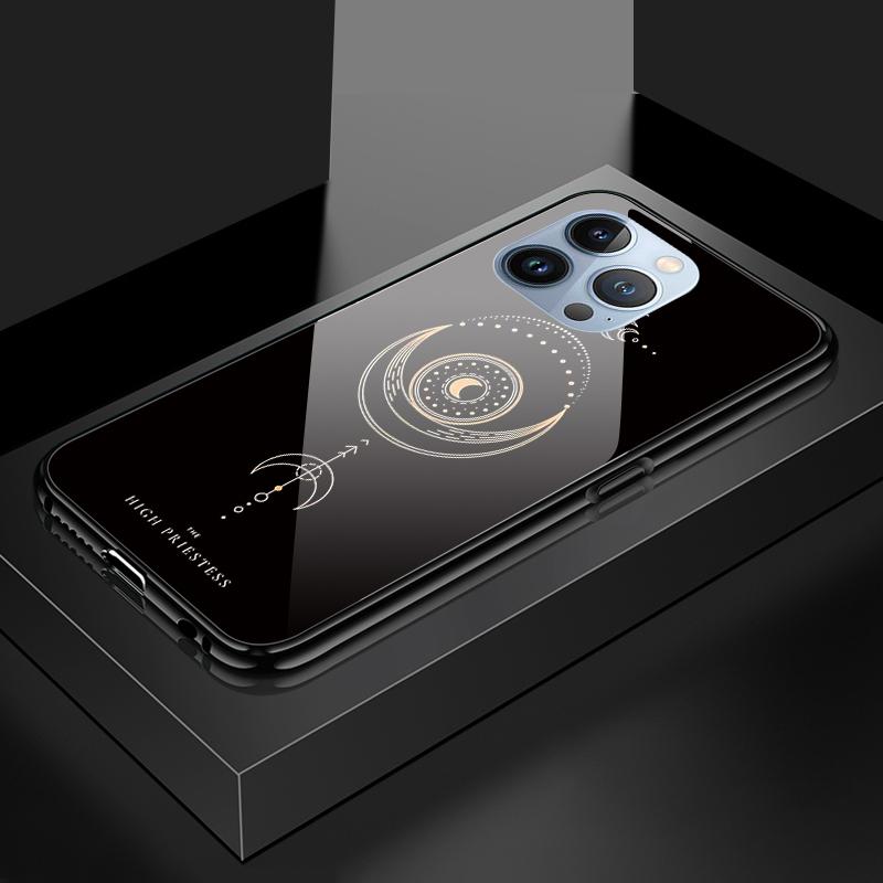 Tempered Glass Phone Case For OPPO Reno13 Reno14 Realme 11 12Pro 14 GTNeo6 C21Y C53 C75 OnePlus Nord2 NordCE3Lite Soft Edge Shockproof Smooth Shell