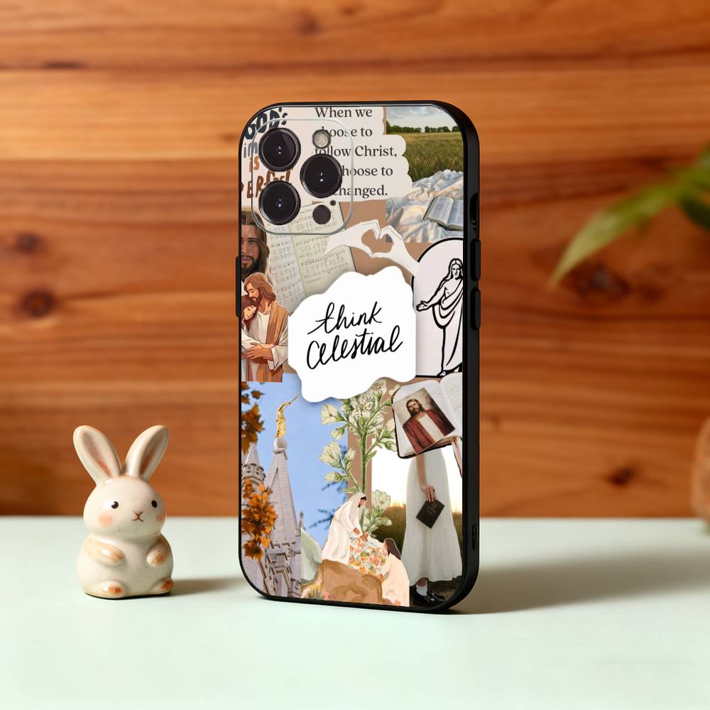 1PC The Book Of M-Mormon Phone Case For iPhone17,16,15,14,13,12Plus,Pro Max,XS,5G Soft Silicone Black Cover