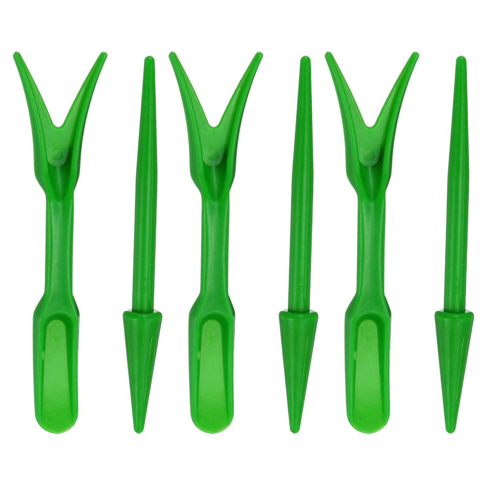 

PATIKIL Mini Garden Hand Succulent Transplanting 6 Digging Tools for Bonsai Care and Green Tools, Pieces, Digging, Planting, Wiggling, DIY, зелёный