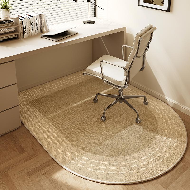 

Нескользящий коврик для офисного кресла для паркетного пола, богемный бежевый коврик для кресла, арочный коврик для кресла на колесиках для офиса, домашнего декора 80x120cm 31x47inch