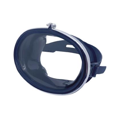 Occhialini da Apnea Antiappannamento Maschere da Immersione Impermeabili Occhialini da Nuoto Ovali a Lente Singola Maschera da Snorkeling per Adulti