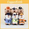 Soft And Cuddly Penguin Plush Toy With Unique Police And Firefighter Keychain Features