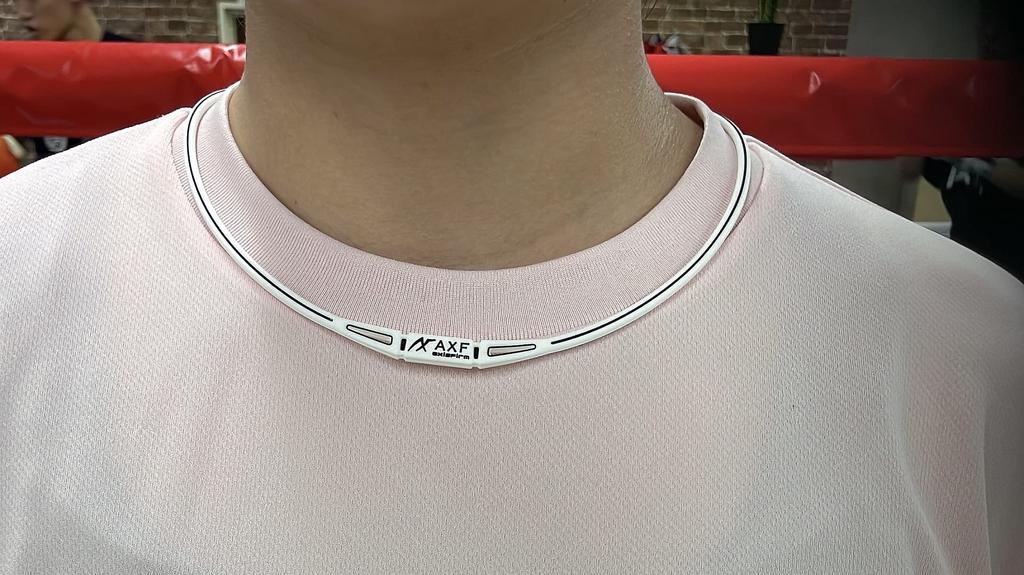 AXF Silicone Necklace AXF-001 (L(51cm), White)