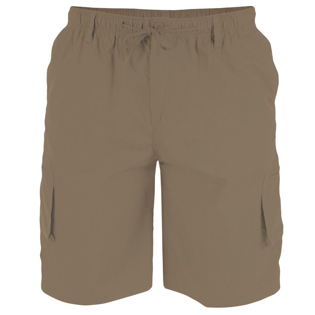 Duke Mens D555 Nick Elasticated Waist Cargo Shorts