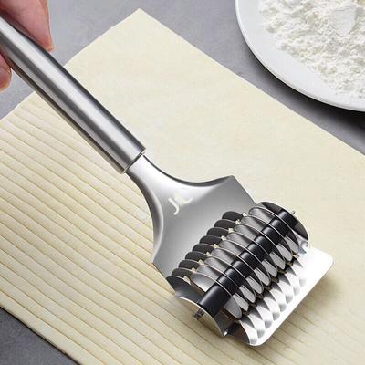 Roestvrij Staal Handmatige Noodelsnijder Rollende Spaghetti Maker Persende Pastamachine Keuken Sjalotmes Kookaccessoires