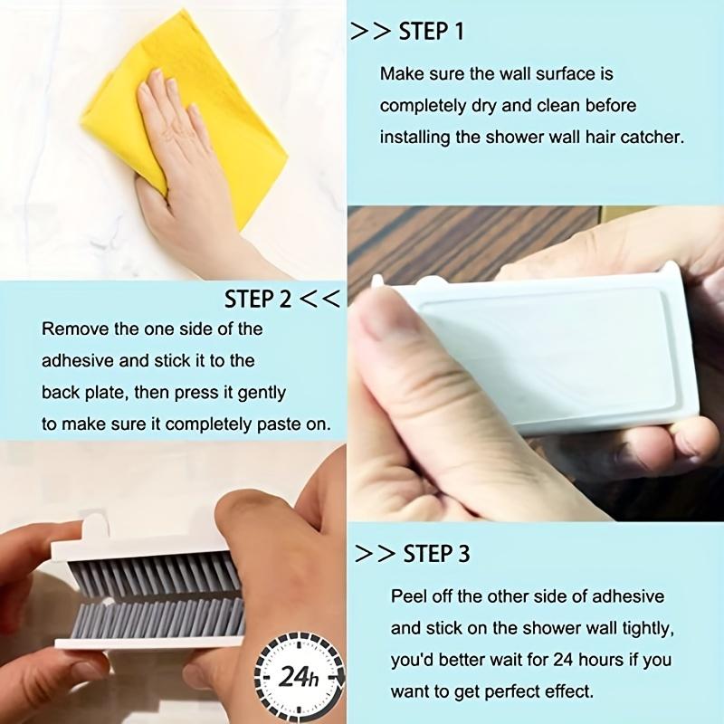 1pc Shower Hair Trap - Effectively Captures Loose Hair, Prevents Clogged Drains, Durable Silicone Construction - Perfect for Shower Drain Maintenance