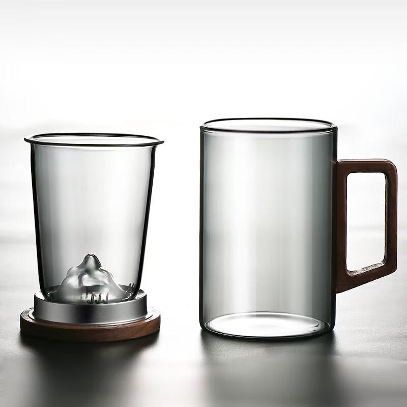 Fubolai Heat-Resistant Glass Tea Infuser Cup