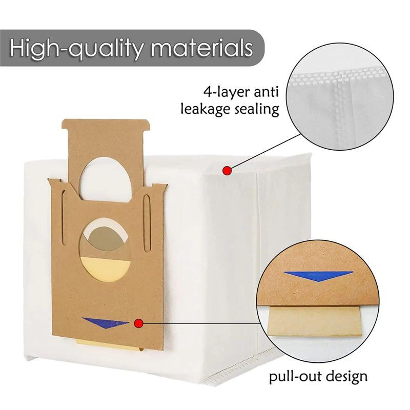 AEE4-Dust Bag For Ecovacs DEEBOT T9 T9 AIVI OZMO T8 AIVI T8 Max T8 Series N8 Pro Plus N8 Pro Accessories Vacuum Spare Parts