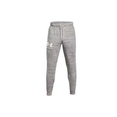 Ležérne tréningové priedušné tepláky slim fit pánske spodky šedé 1361642-112