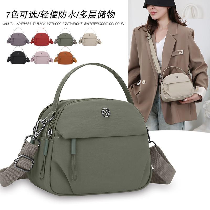 Mobile Phone Change Casual Small Bag Fashion Women Shoulder Bag Lightweight Nylon Mini Messenger Bag Handbag