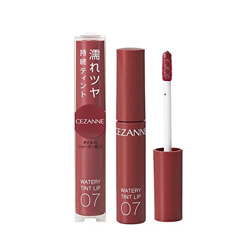 

Cezanne Watery Tint Lip 07 Bitter Red Tint Formula Стойкий блеск для губ 4,0 г
