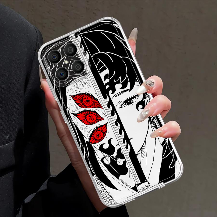 Soft Phone Cover Case for Honor X9a 90 Lite X8a X7b X9b X8b X8 Hot D-emon Anime S-layer
