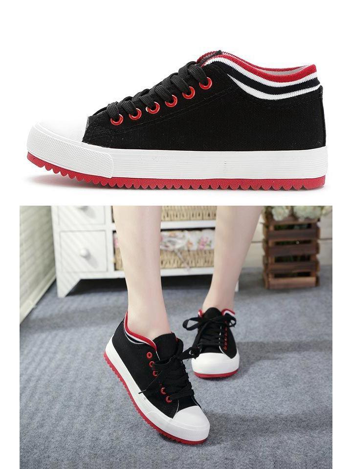 Zapatos Planos de Lona con Suela Blanda para Mujer Primavera 2025 - Versátiles y Casuales Estilo Caliente Estudiante Zapatos de Tabla